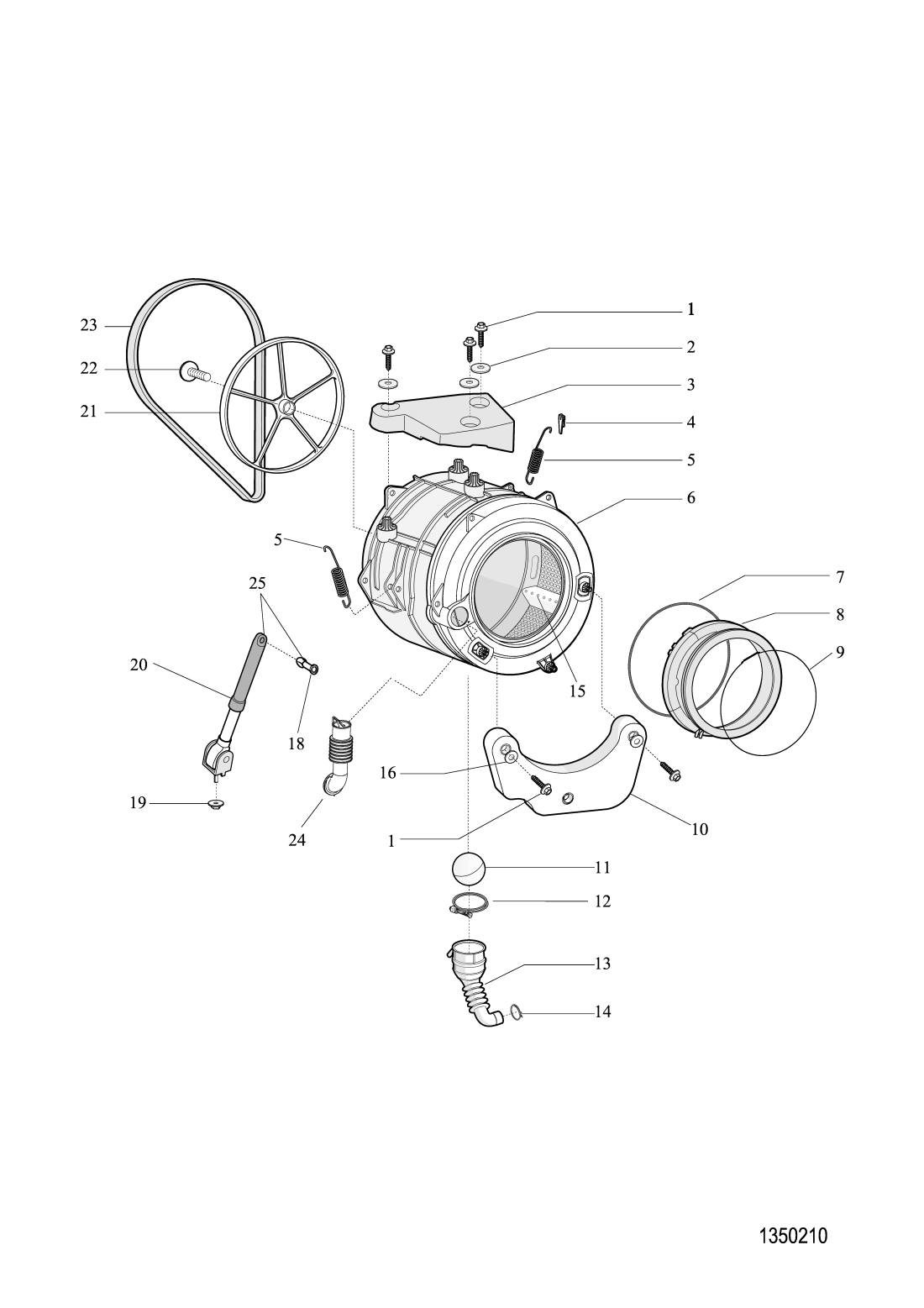 Xwe91483xkuk 61028840000 - Indesit Spare Parts