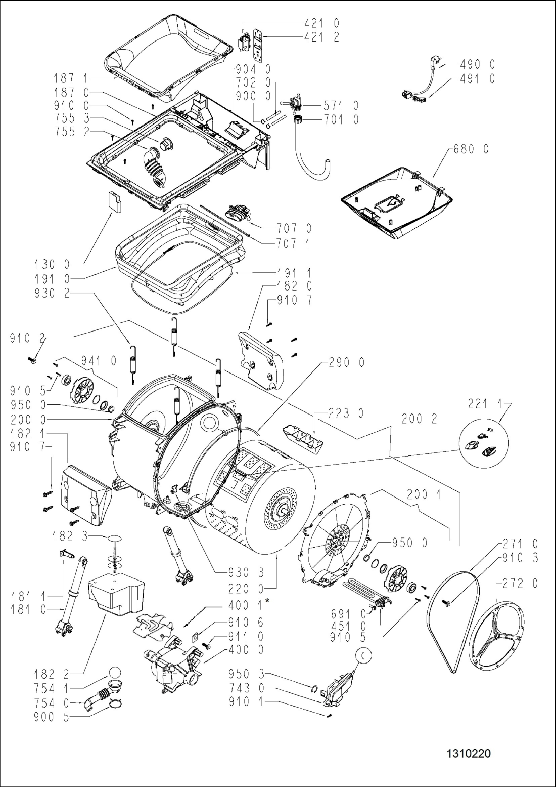 Btwa5851by 759991563201 - Indesit Spare Parts