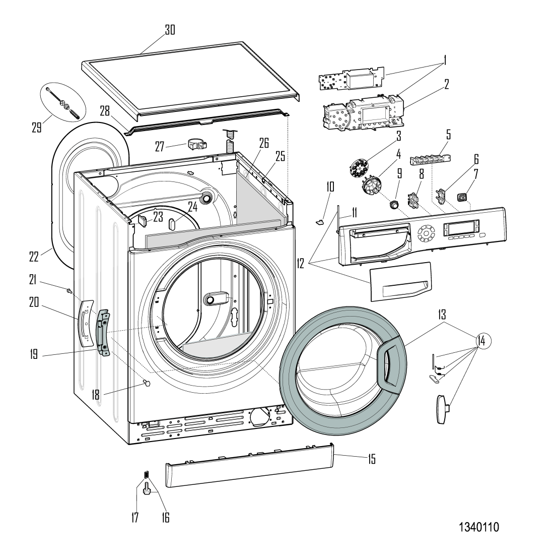 Spare Parts For Hotpoint Ultima Washing Machine