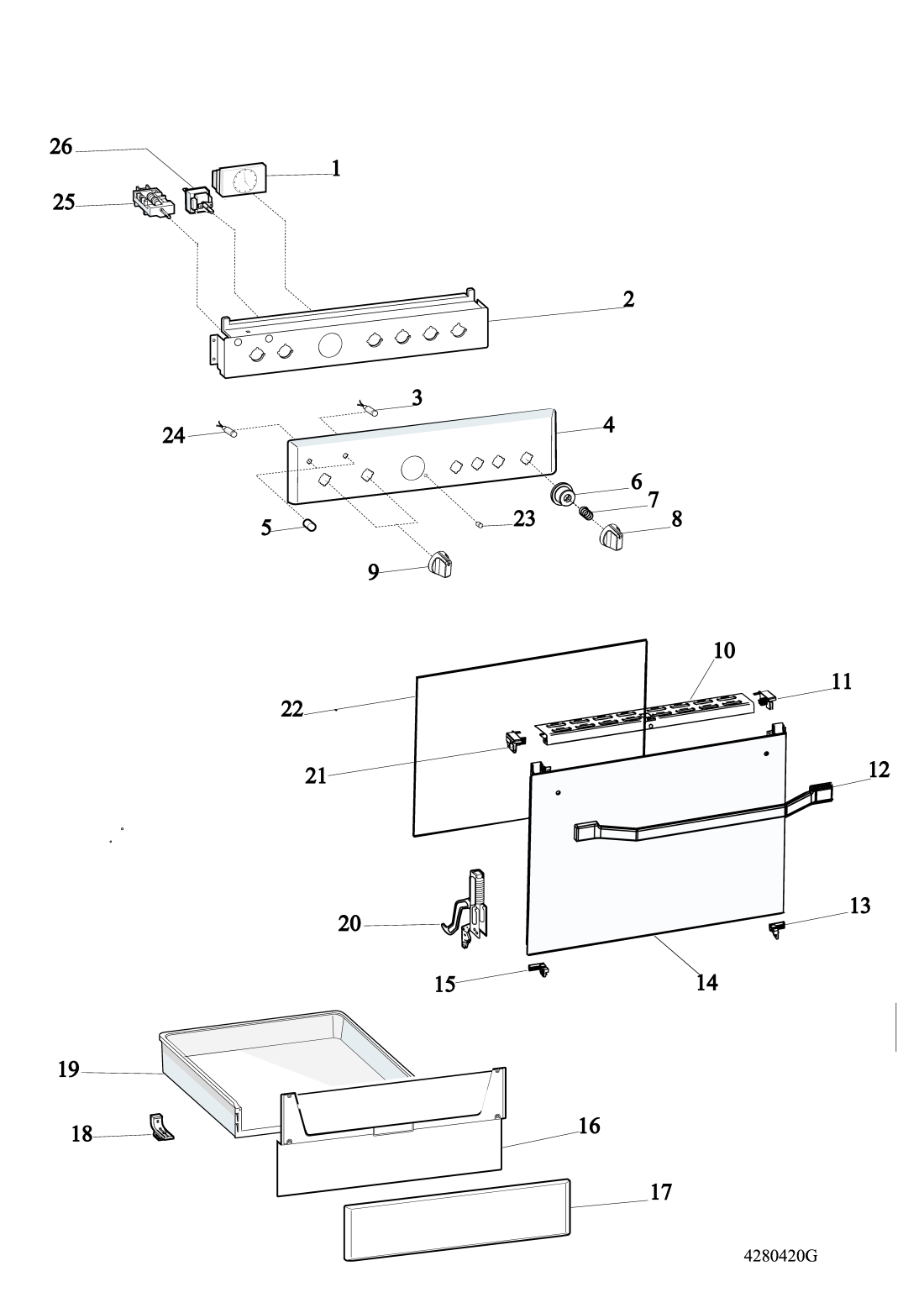 Ht6tm4aanee 25882520000 Hotpoint Spare Parts