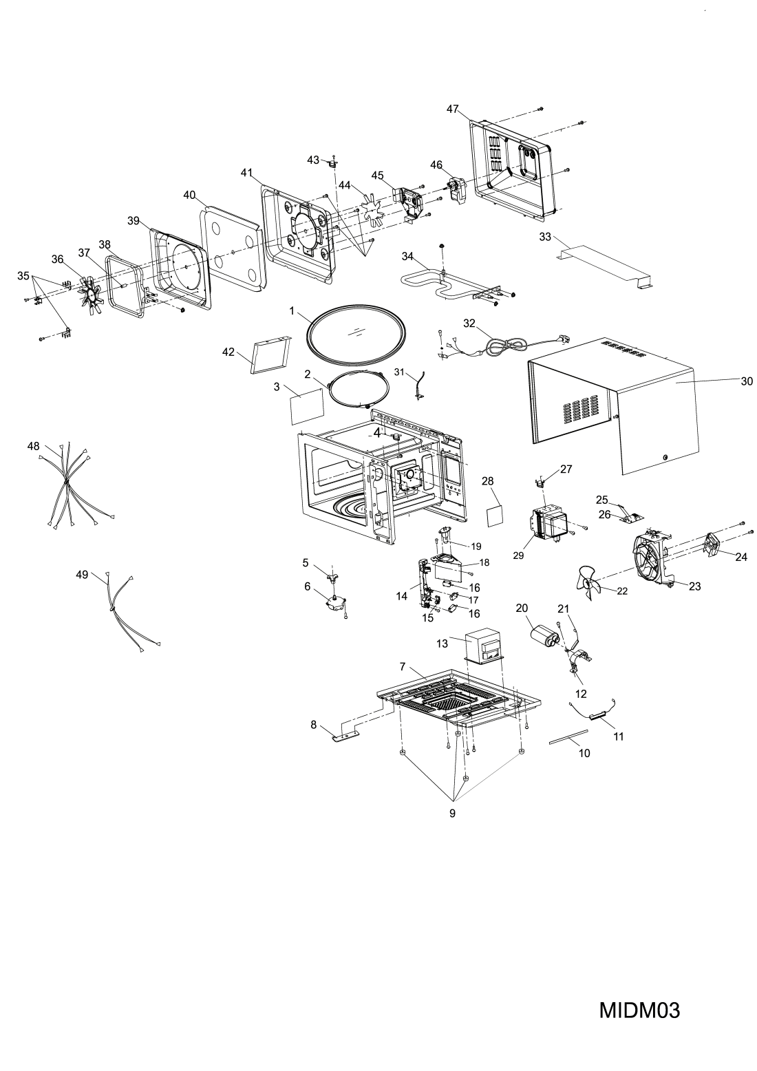 Mwha2824b AQ861760000 - Hotpoint Spare Parts