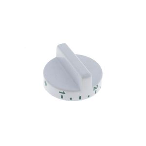 THERMOSTAT KNOB (CENTRE POST) - WHITE/GRE J00172864