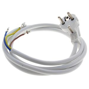 MAINS CABLE AND PLUG 1.5MM SHUKO J00343036