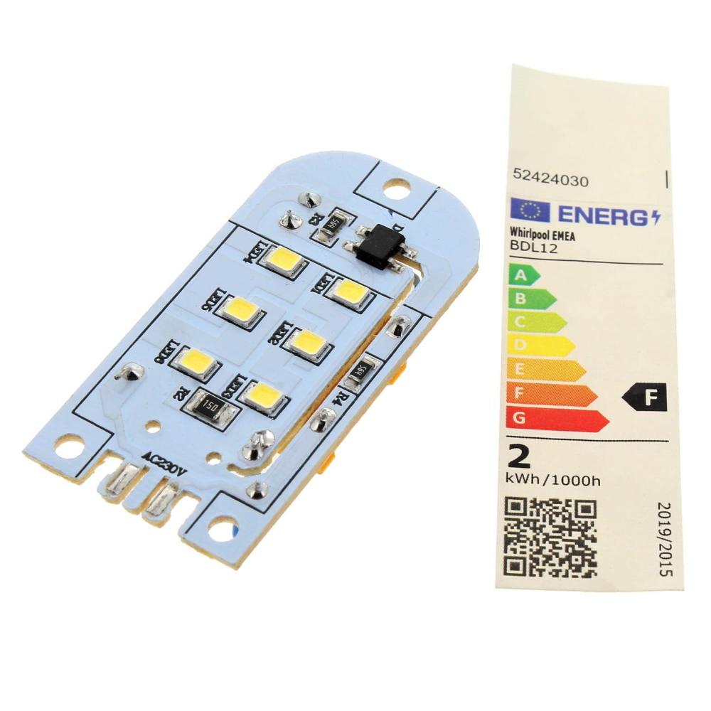 Platine AC LED 3 watts 230V - 12 LED 2835 - Ø 32 mm