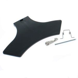 DOOR HANDLE KIT INDESIT INNEX (GREY) J00263553